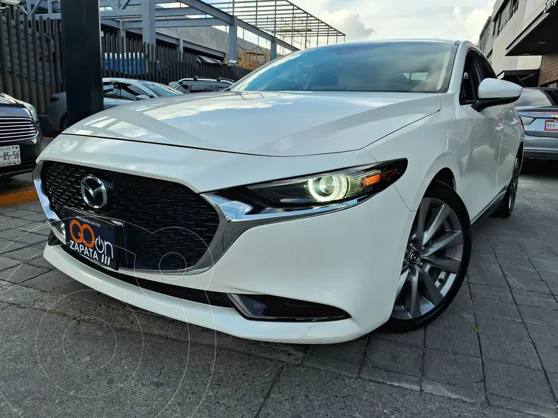 Foto Mazda 3 Sedan s Grand Touring Aut usado (2021) color Blanco financiado en mensualidades(enganche $103,750 mensualidades desde $6,018)
