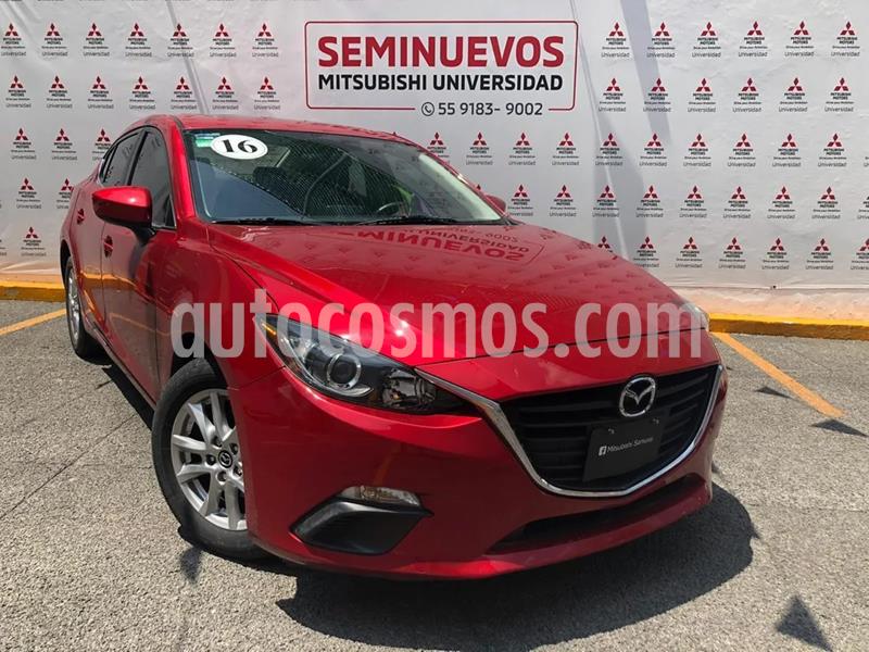 Mazda 3 Sedan i 2.0L Touring Aut usado (2016) color Rojo precio $202,000