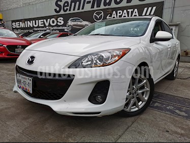 Mazda 3 Sedan s usado (2013) color Blanco Cristal precio $155,000