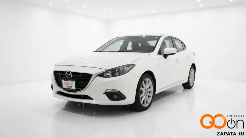 Foto Mazda 3 Sedan i Sport usado (2017) color MAZDBLANCO APERLADO precio $219,000