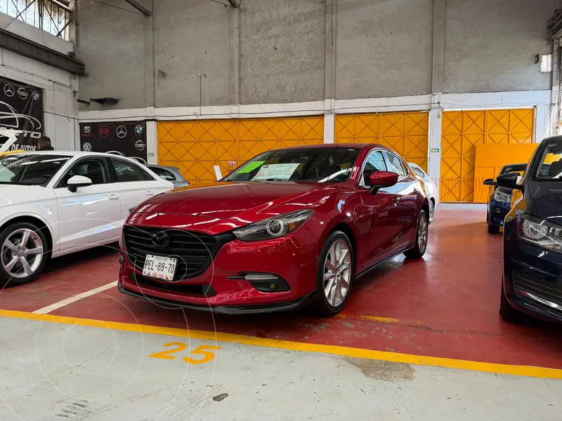 Foto Mazda 3 Sedan s Grand Touring Aut usado (2017) color Rojo financiado en mensualidades(enganche $57,000 mensualidades desde $5,100)