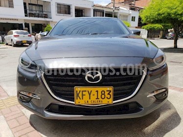 Mazda 3 Grand Touring Aut usado (2017) color Gris Meteoro precio $45.000.000