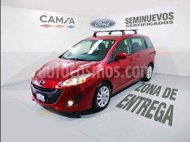 foto Mazda 5 2.5L Sport usado (2013) color Vino Tinto precio $169,900