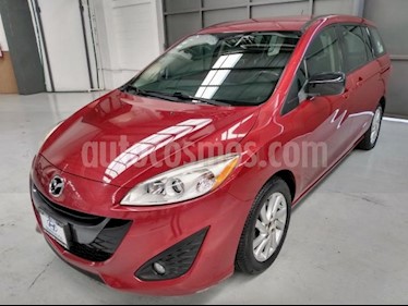 Mazda 5 5p HB Sport L4/2.5 Aut usado (2014) color Rojo precio $195,000