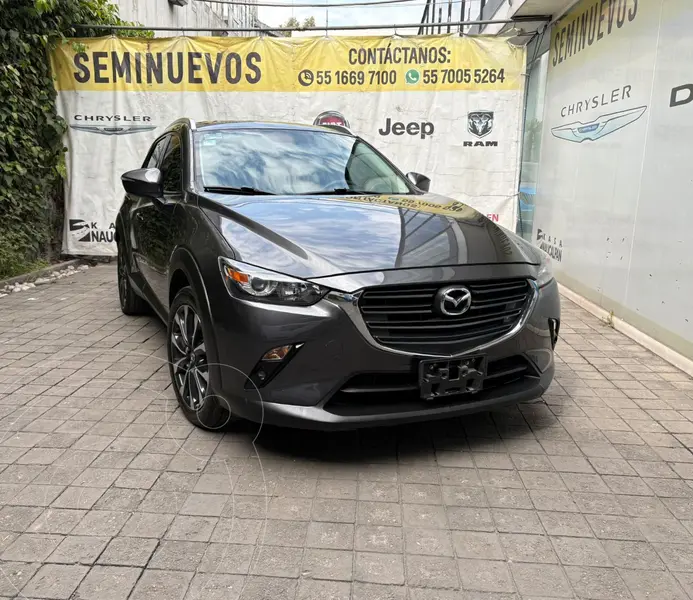 Foto Mazda CX-3 i Sport 2WD usado (2019) color Gris financiado en mensualidades(enganche $119,130 mensualidades desde $5,118)