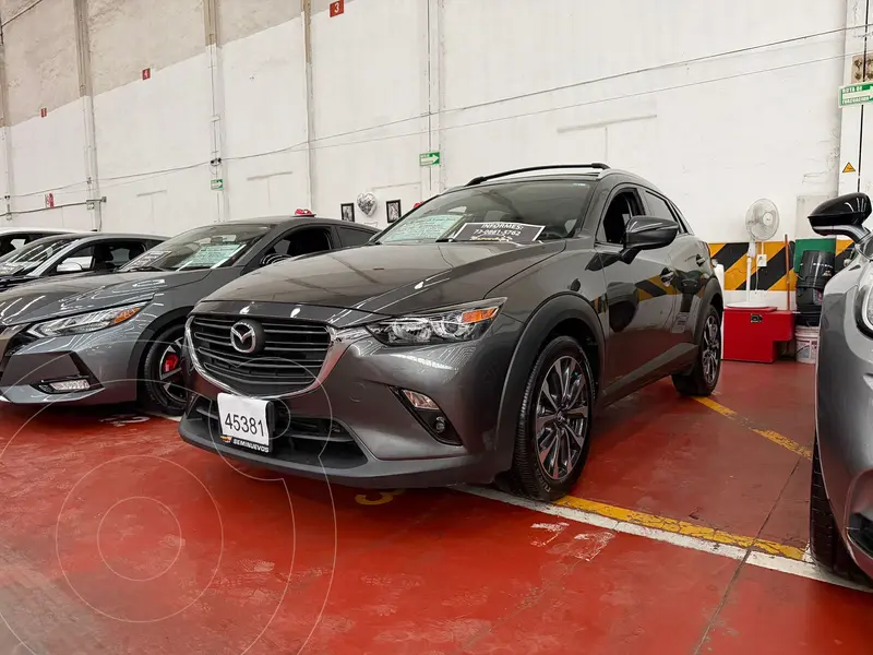 Foto Mazda CX-3 i Sport 2WD usado (2019) color Gris Meteoro financiado en mensualidades(enganche $71,000 mensualidades desde $6,400)