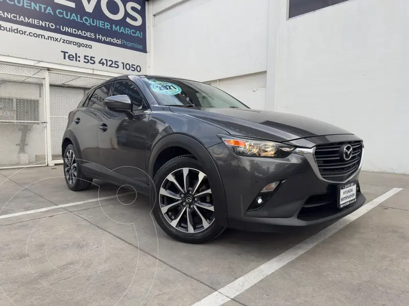 Foto Mazda CX-3 i Sport usado (2021) color Gris precio $320,000