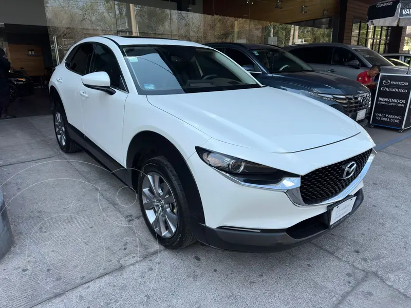Foto Mazda CX-30 i Grand Touring usado (2021) color Blanco Perla financiado en mensualidades(enganche $89,800 mensualidades desde $12,422)