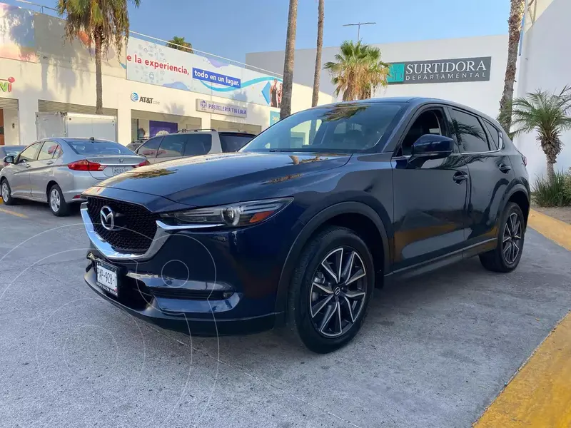 Foto Mazda CX-5 2.5L S Grand Touring 4x2 usado (2018) color Azul Marino precio $439,000