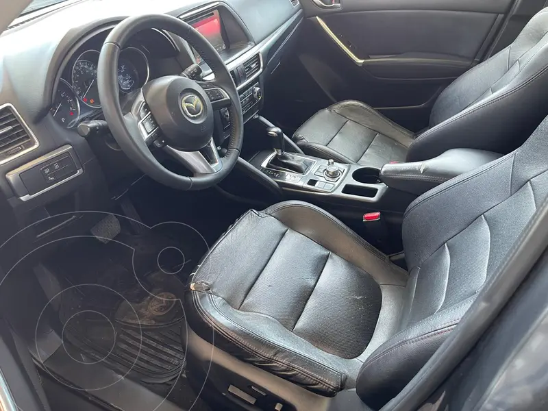 Foto Mazda CX-5 5 pts. s Grand Touring, 2.5l, TA, piel, QC, GPS, usado (2016) color Gris precio $335,000
