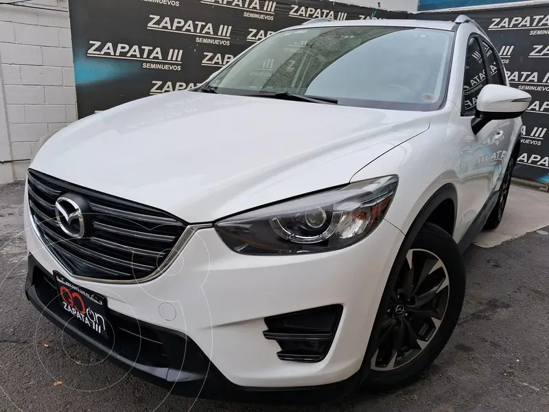 Foto Mazda CX-5 2.5L S Grand Touring 4x2 usado (2016) color Blanco financiado en mensualidades(enganche $82,500 mensualidades desde $5,981)