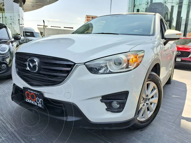 Foto Mazda CX-5 2.0L i Sport usado (2016) color Blanco financiado en mensualidades(enganche $71,250 mensualidades desde $4,132)