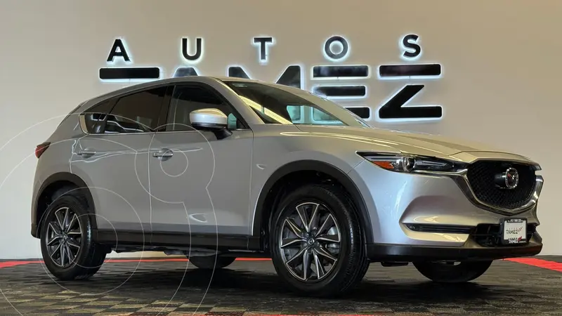 Foto Mazda CX-5 2.5L S Grand Touring 4x2 usado (2018) color plateado precio $329,000