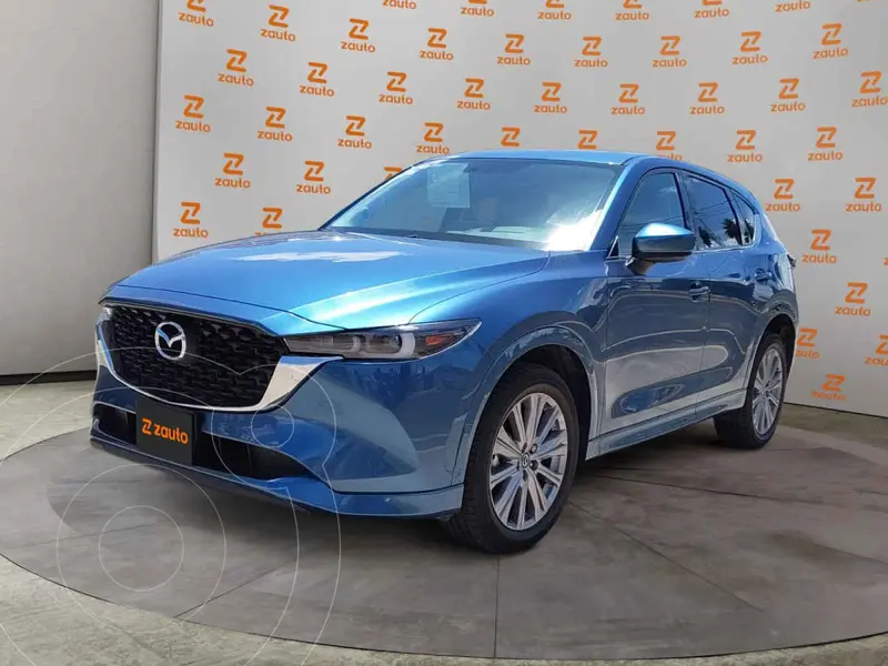 Foto Mazda CX-5 s Grand Touring usado (2024) color Azul precio $489,900