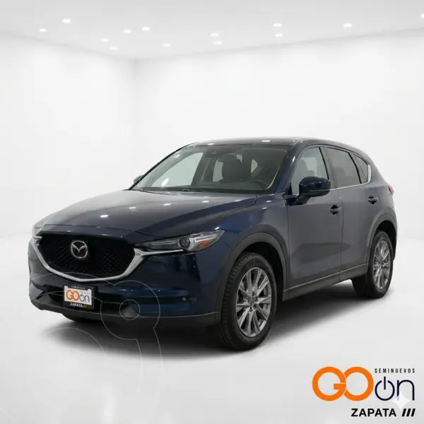Foto Mazda CX-5 i Grand Touring usado (2021) color MA A AZUL MARINO PROFUNDO precio $395,000