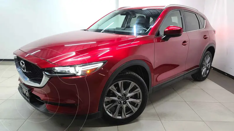 Foto Mazda CX-5 2.5L T Signature usado (2019) color Rojo financiado en mensualidades(enganche $90,000 mensualidades desde $7,020)