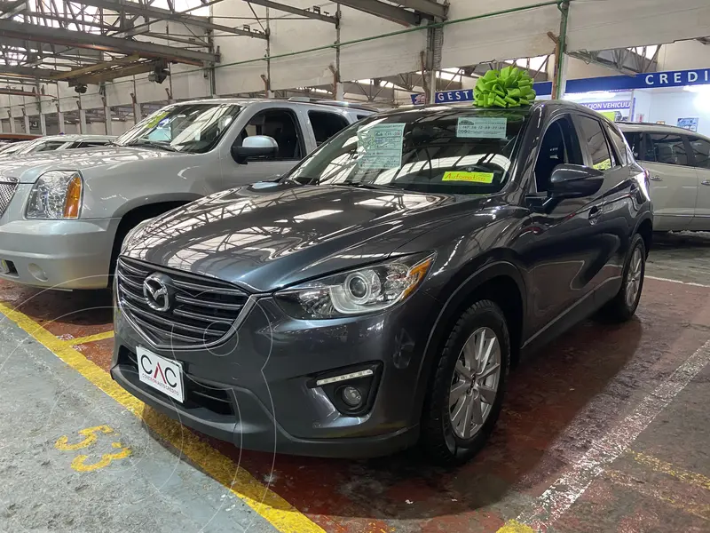 Foto Mazda CX-5 2.0L iSport usado (2016) color Gris Meteoro financiado en mensualidades(enganche $73,350 mensualidades desde $7,824)