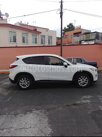 Mazda CX-5 2.0L i Sport usado (2015) color Blanco Perla precio $210,000