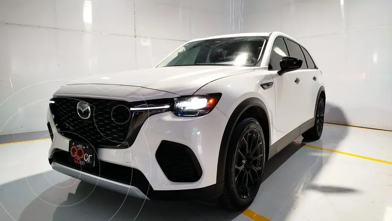 Foto Mazda CX-70 i Grand Touring MHEV usado (2025) color Blanco financiado en mensualidades(enganche $204,102 mensualidades desde $15,608)