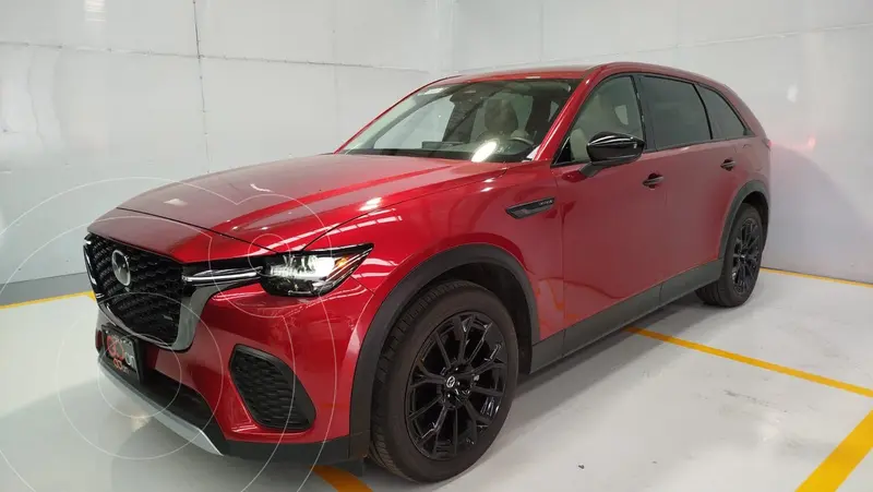 Foto Mazda CX-70 i Grand Touring MHEV usado (2025) color Rojo financiado en mensualidades(enganche $201,378 mensualidades desde $15,399)