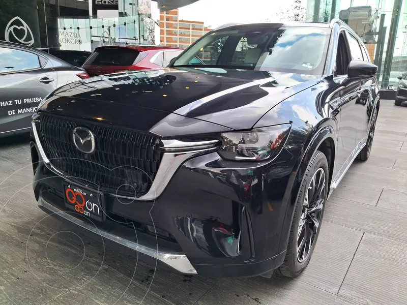 Foto Mazda CX-90 Signature usado (2024) color Negro financiado en mensualidades(enganche $231,625 mensualidades desde $17,712)