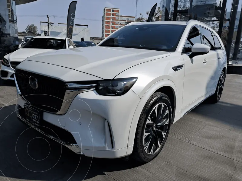 Foto Mazda CX-90 Signature usado (2024) color Blanco financiado en mensualidades(enganche $215,002 mensualidades desde $16,441)