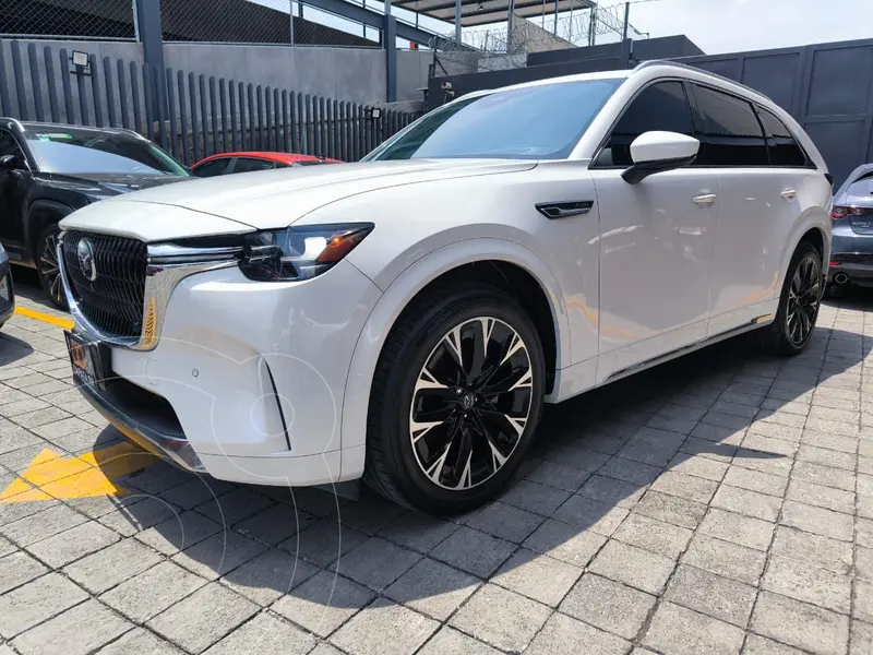 Foto Mazda CX-90 Signature usado (2024) color Blanco financiado en mensualidades(enganche $239,800 mensualidades desde $18,337)