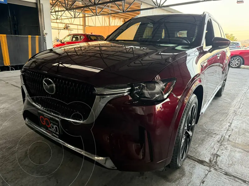 Foto Mazda CX-90 Signature usado (2025) color violeta oscuro financiado en mensualidades(enganche $234,078 mensualidades desde $17,900)