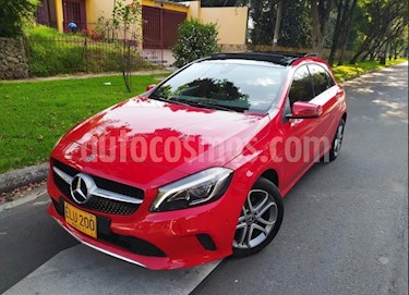 Mercedes Benz Clase A 200 Aut usado (2018) color Rojo Jupiter precio $79.400.000