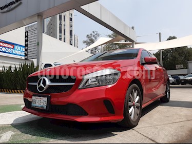 Mercedes Benz Clase A 200 CGI Sport Aut usado (2016) color Rojo Jupiter precio $260,000