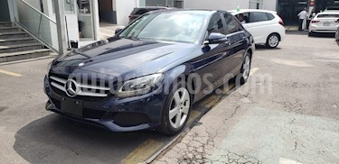 Foto venta Auto usado Mercedes Benz Clase C 180 CGI Aut (2017) color Azul Oscuro precio $340,000