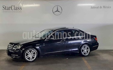 foto Mercedes Benz Clase C 200 CGI Sport Aut usado (2013) color Gris precio $219,000