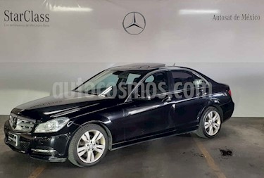 Mercedes Benz Clase C 200 CGI Sport Aut usado (2013) color Gris precio $234,000