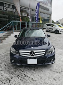 Mercedes Benz Clase C 200 CGI Sport usado (2012) color Azul Tanzanita precio $201,000