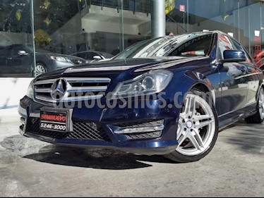 Foto venta Auto usado Mercedes Benz Clase C 250 CGI Sport Aut (2014) color Azul precio $295,000