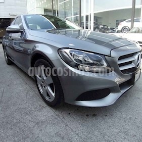 Mercedes Benz Clase C 180 Aut usado (2016) color Gris precio $290,000
