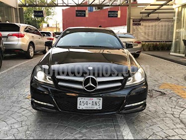 Mercedes Benz Clase C 2p C 250 CGI Coupe aut usado (2012) color Negro precio $210,000