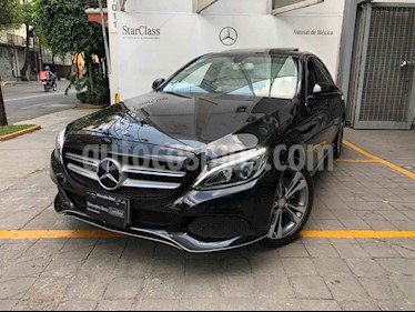 Mercedes Benz Clase C 4p C 200 Sport L4/2.0/T Aut usado (2017) color Negro precio $425,000