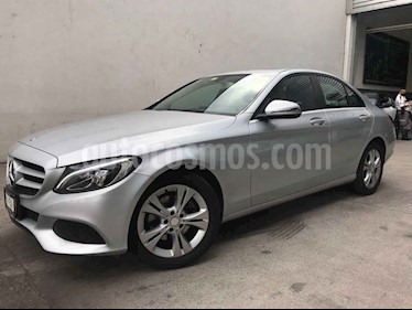 foto Mercedes Benz Clase C 4p C 200 Exclusive L4/1.8/T Aut usado (2016) color Plata precio $330,000