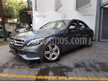 Mercedes Benz Clase C 4p C 180 L4/1.6/T Aut usado (2018) color Gris precio $415,000