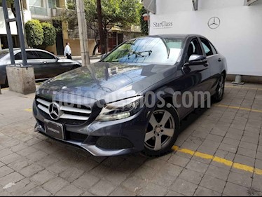 Mercedes Benz Clase C 4p C 180 L4/1.6/T Aut usado (2015) color Gris precio $295,000