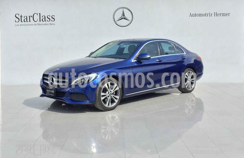 foto Mercedes Benz Clase C 200 CGI Sport Aut usado (2017) color Azul precio $389,900
