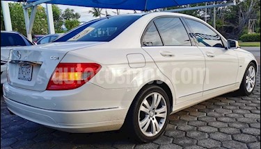 Mercedes Benz Clase C 200 CGI Sport Aut usado (2011) color Blanco precio $195,000