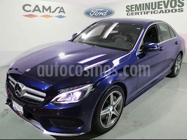 Mercedes Benz Clase C 4p C 250 Sport L4/2.0/T Aut usado (2017) color Azul precio $489,900