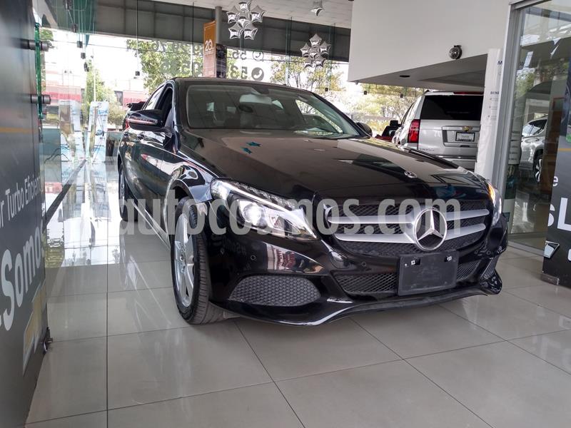 Mercedes Benz Clase C 180 Aut usado (2018) color Negro precio $348,000