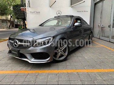 Mercedes Benz Clase C 200 CGI Coupe Aut usado (2017) color Gris precio $540,000