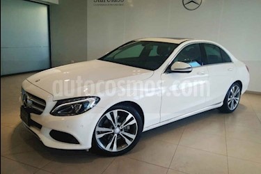Mercedes Benz Clase C 4p C 200 Sport L4/2.0/T Aut usado (2017) color Blanco precio $409,500