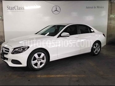 Mercedes Benz Clase C 4p C 180 L4/1.6/T Aut usado (2018) color Blanco precio $419,000