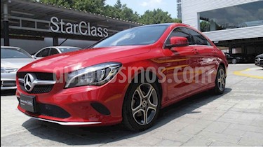 Mercedes Benz Clase CLA 4p 200 CGI Sport L4/1.6/T Aut usado (2018) color Rojo precio $450,000