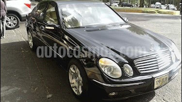 Mercedes Benz Clase E 500 Avantgarde usado (2006) color Negro precio $195,000